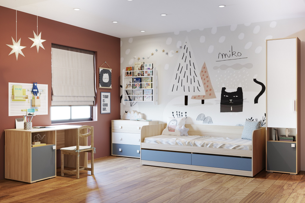 Шкафы пеналы, Шкаф-пенал Элиот НМ 041.72