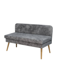 Диван кушетка с ящиком Эда, плюш 