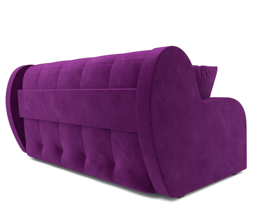 Диваны с ящиком для белья, Диван аккордеон Барон НПБ 140х200 Микровелюр