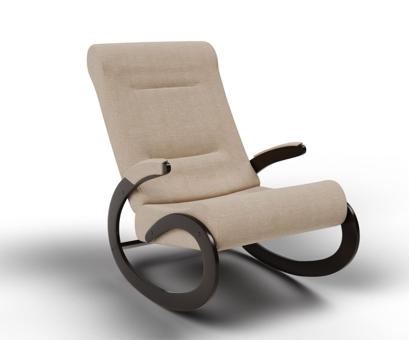 Кресла-качалки, Кресло-качалка МАЛЬТА ткань велюр