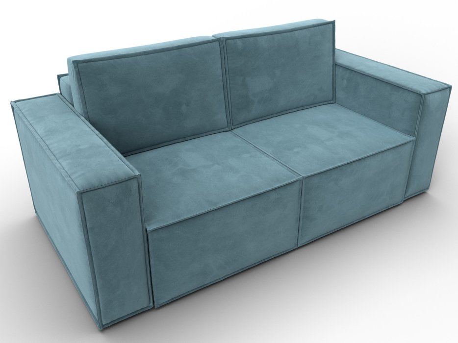 Диваны кровати со спальным местом, Диван прямой Куба мини, велюр