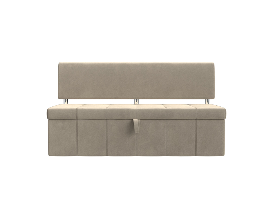 Диваны прямые кухонные, Кухонный прямой диван Стоун, микровельвет