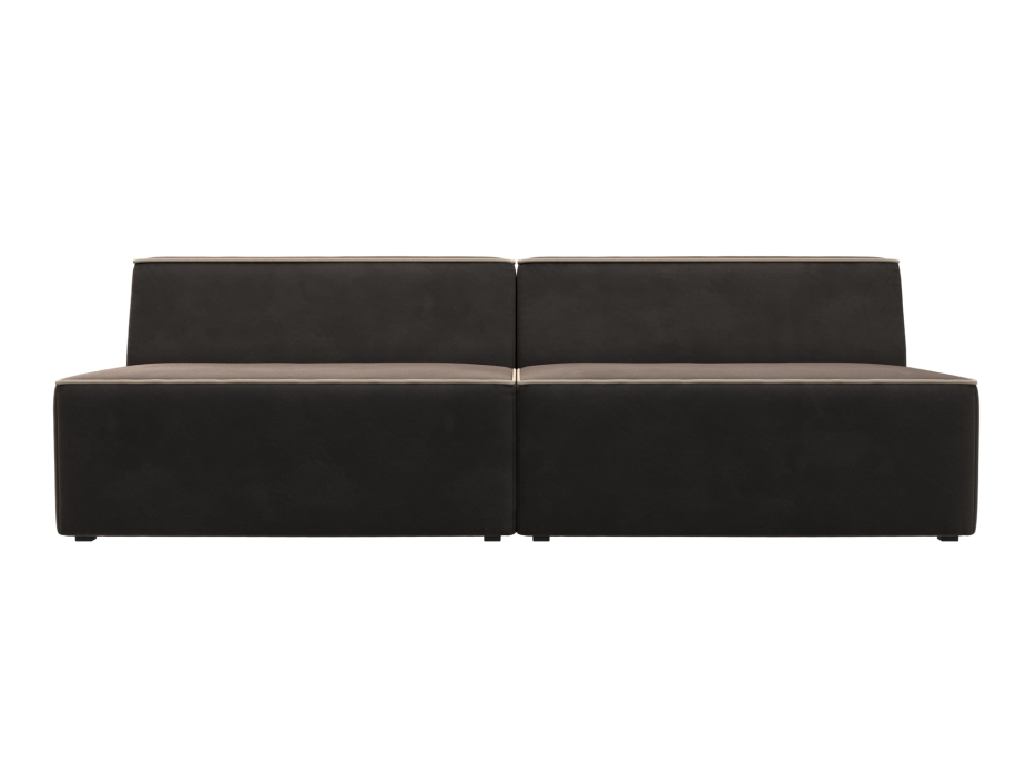 Диваны кровати со спальным местом, Прямой модульный диван Монс, Велюр