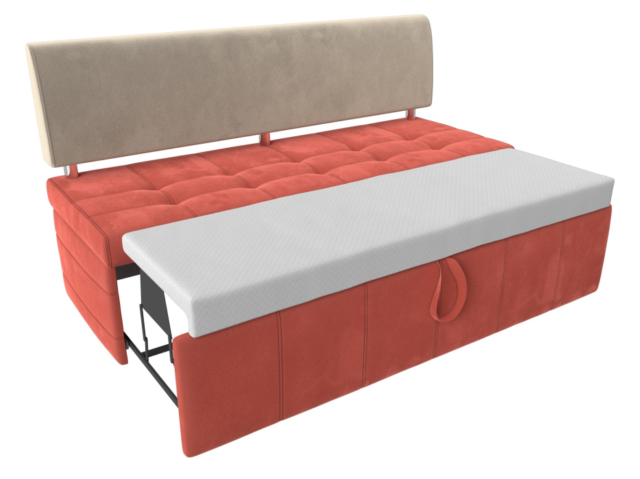 Диваны прямые кухонные, Кухонный прямой диван Стоун, микровельвет