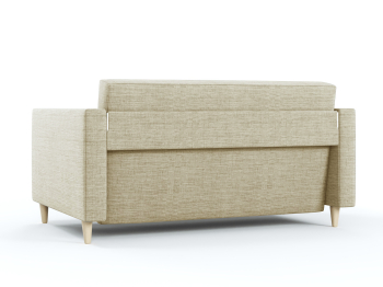 Диван-кровать еврокнижка Квадро, рогожка Люкс