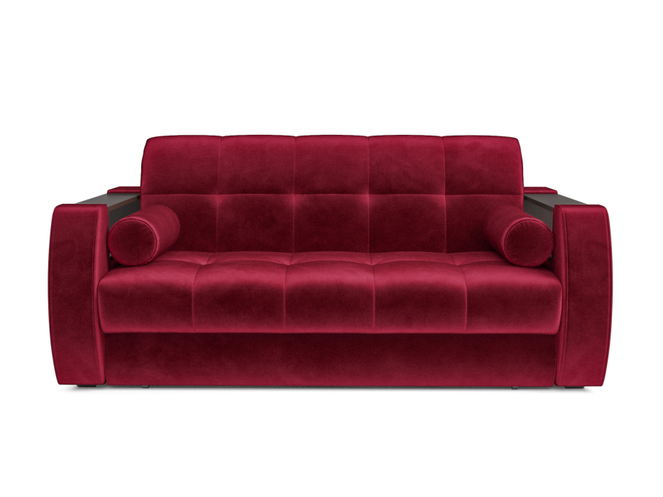 Диваны с ящиком для белья, Диван аккордеон Барон №3 НПБ 155х200 Бархат