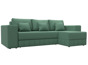 Диван угловой Лига-076 угол универсальный, рогожка Амур