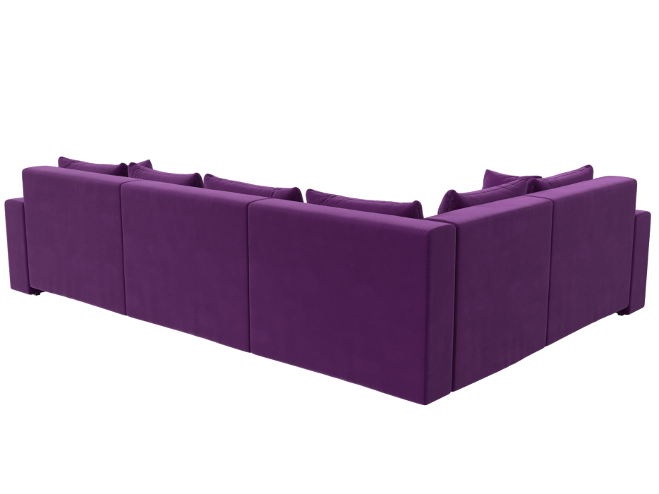 Офисные диваны, Угловой диван Майами Long левый угол, микровельвет