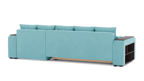 Диван-кровать угловой Дубай еврокнижка, велюр