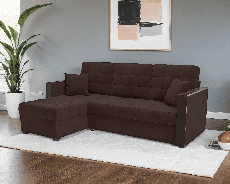 Диваны угловые в гостиную, Диван угловой Техас (Велюр)