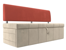 Диваны прямые кухонные, Кухонный прямой диван Стоун, микровельвет