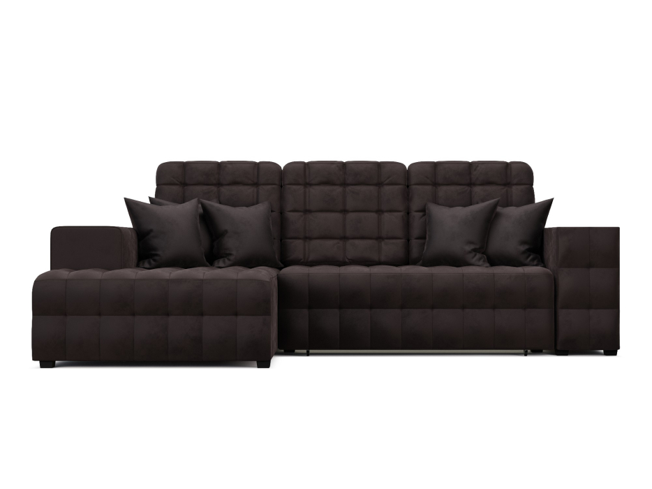 Диваны угловые в гостиную, Диван Мадрид Левый угол (Бархат)