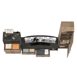 Стенка для гостиной с подсветкой Трувор № 24