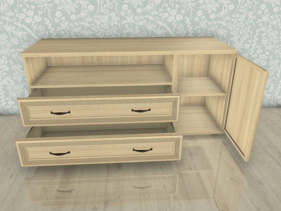 ТВ-тумбы, Модульная система Карина Тумба ТБ-1023