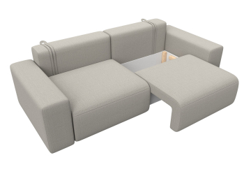 Диван прямой Лига-036 НПБ Классик, рогожка Амур