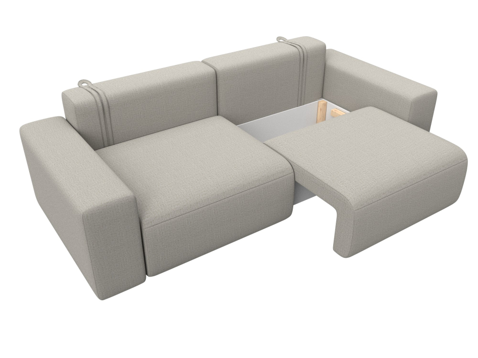 Диваны еврокнижки, Диван прямой Лига-036 НПБ Классик, рогожка Амур