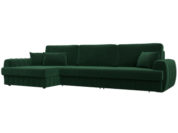 Диван угловой Лига-057 НПБ Лонг угол левый, велюр SEVEN