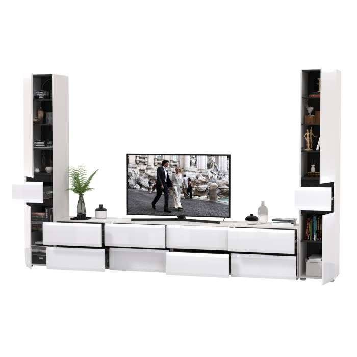 Стенки для гостиной, Мебель для гостиной модульная Сидней № 133