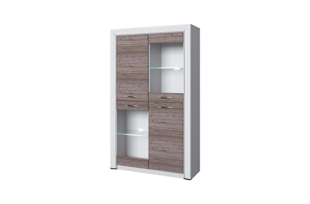 Витрины, Шкаф-витрина 2V2D