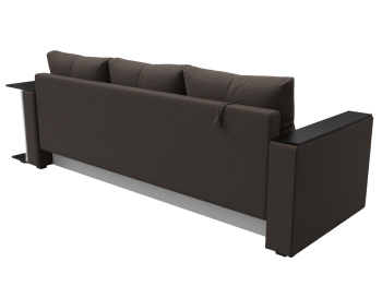 Диван прямой Атланта со столом справа, рогожка Амур