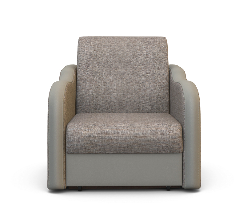 Кресла-кровати, Кресло-кровать Коломбо 80 экокожа/рогожка