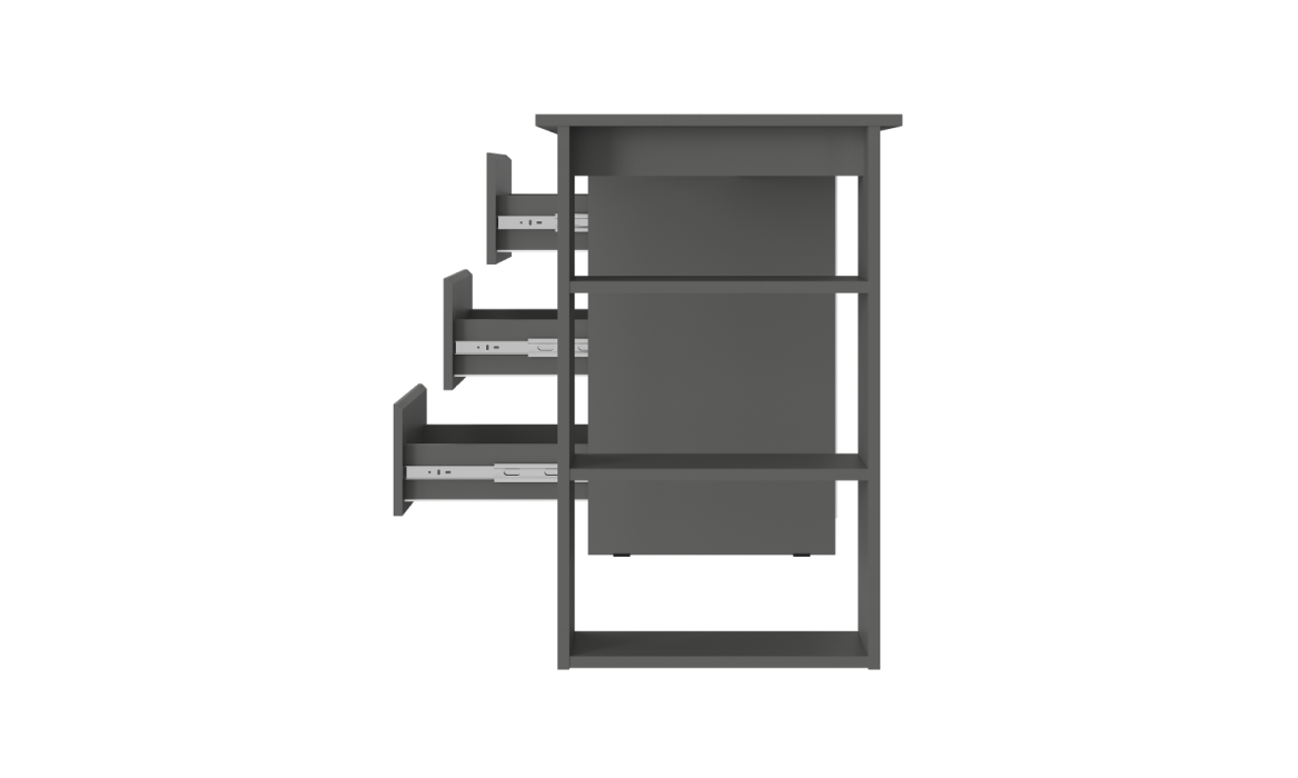 Прямые, Стол письменный ПС-07 МС Симпл