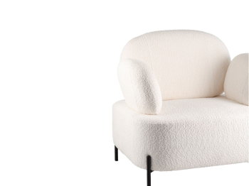 Кресло STOOL GROUP Кэнди с подлокотниками букле