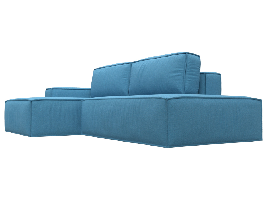 Диваны угловые в гостиную, Диван угловой Прага Модерн левый угол, рогожка Амур