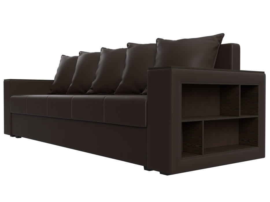 Диваны кровати со спальным местом, Диван прямой Дубай Лайт, экокожа