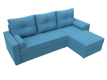 Диван угловой Верона Лайт правый угол, рогожка Амур