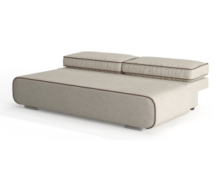 Диван-кровать Смайл, независимый пружинный блок, рогожка