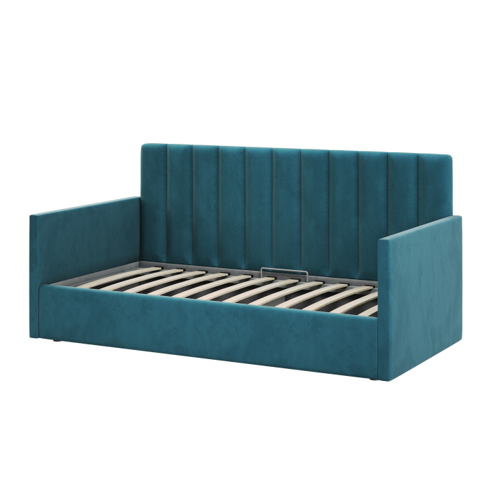 Кровати с мягким изголовьем, Кровать односпальная Меркурий-4 90*200