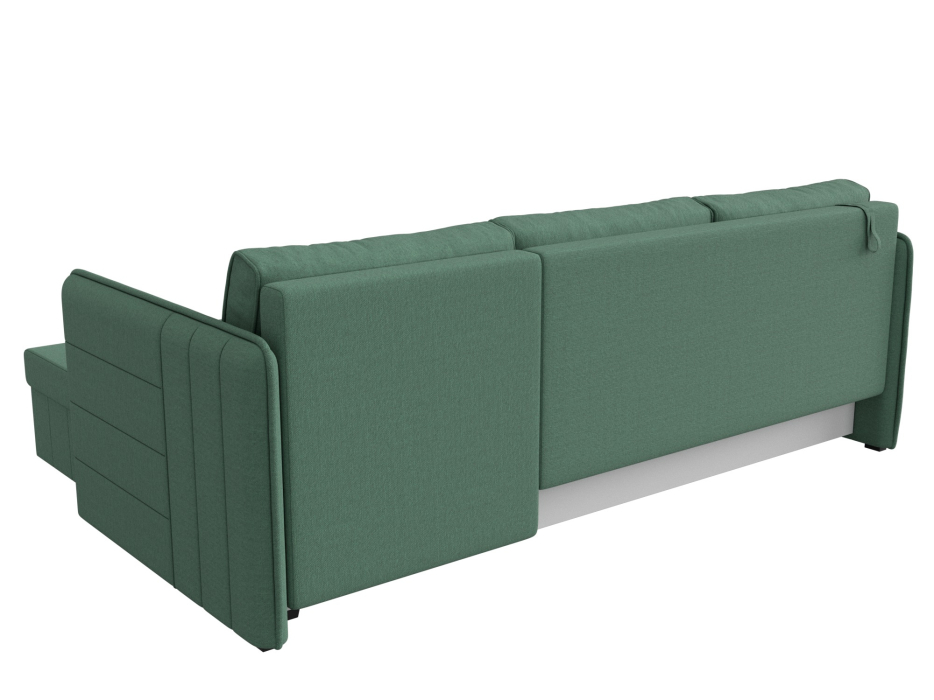 Диваны угловые в гостиную, Диван угловой Слим универсальный угол, рогожка Амур