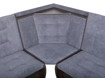 Кухонный уголок Стиль 1Л (со столом СТ3) Дуб венге / велюр