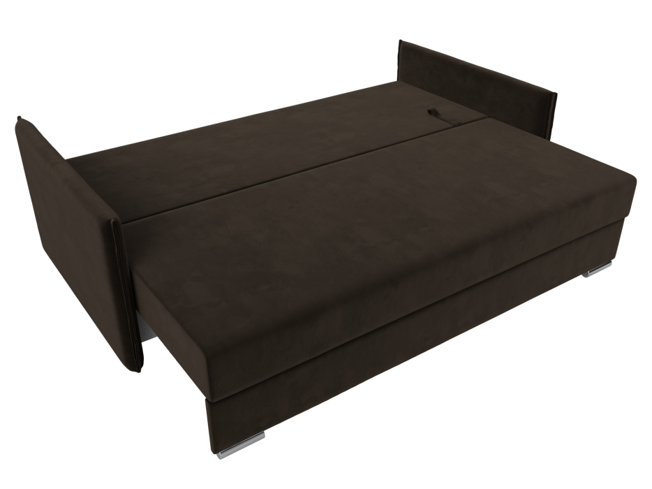 Диваны выкатные, Прямой диван Сайгон, микровельвет