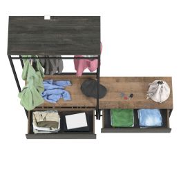 Прихожая Трувор 15.120 с обувницей с сиденьем