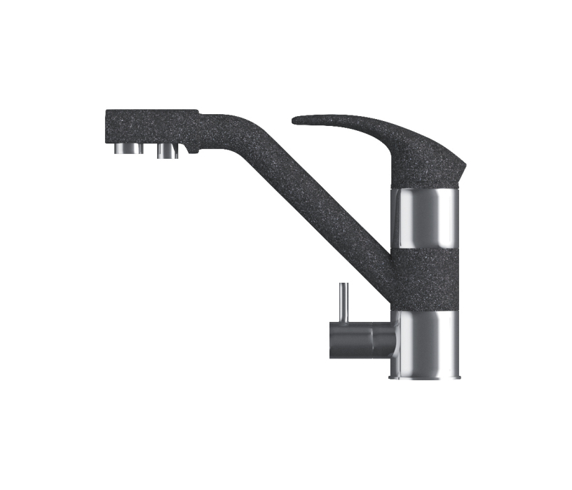 Смесители, Смеситель кухонный ДУО POLYGRAN