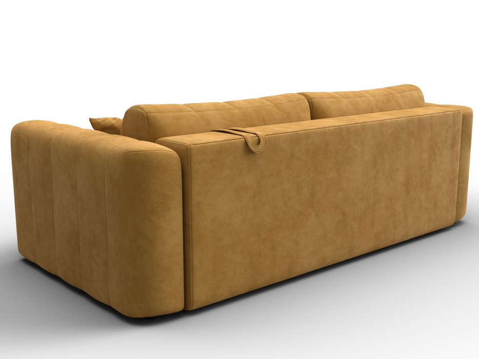 Диваны с ящиком для белья, Диван прямой Лига-062 НПБ, Велюр BRUT