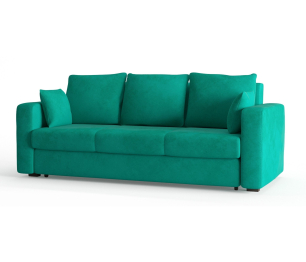 Диван-кровать Liverpool, независимый пружинный блок, велюр