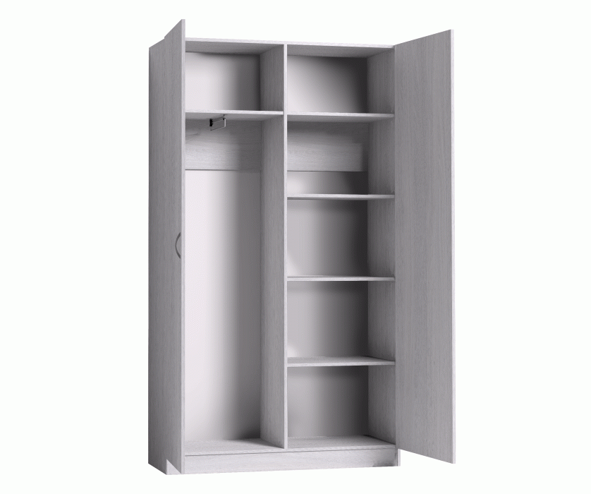 Шкафы двухстворчатые, Шкаф платяной 45