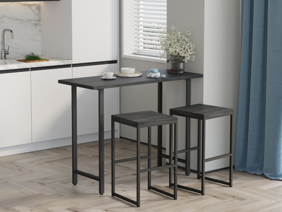 Обеденные группы, Набор Барный Айсберг Лофт 01 Черный