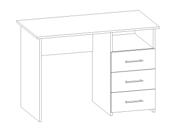 Стол компьютерный Шагус-9