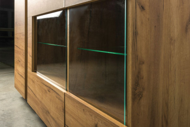 Шкаф-витрина с подсветкой Арчи 03.263