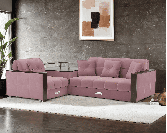 Диван угловой Прага НПБ Велюр