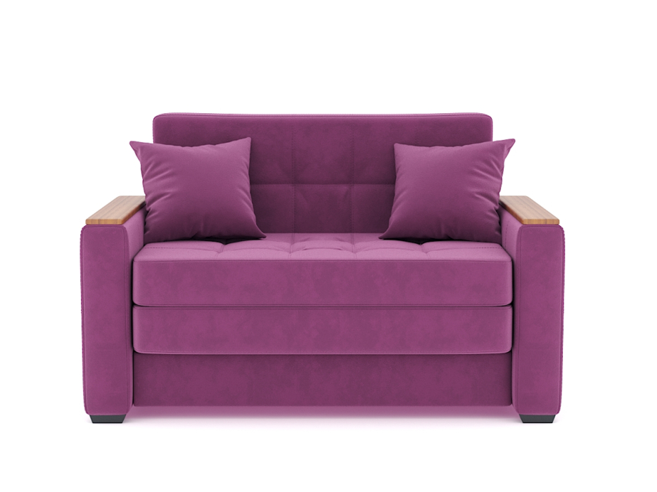 Диваны с ящиком для белья, Диван-кровать Этро Вуд, велюр