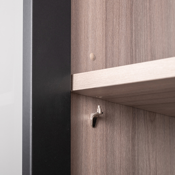 Витрины, Шкаф-витрина навесной Роквуд 16.322.02