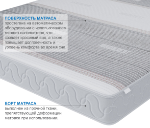 Столлайн / Матрас Слип-Соната в чехле Magnetic 800х2000