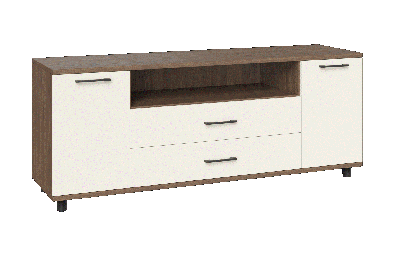 Модульная система Грейс Тумба ТБ-5021  Гикори Джексон Темный