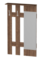 Настенные, Вешалка с зеркалом Лайф