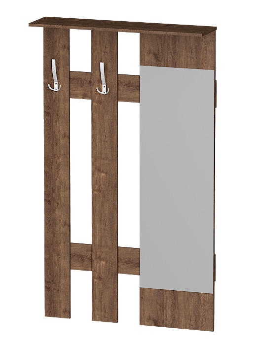 Настенные, Вешалка с зеркалом Лайф